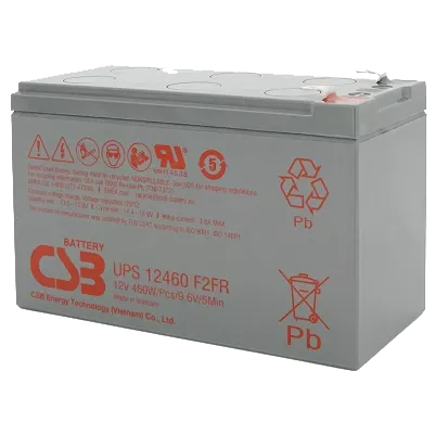 CSB UPS12460F2FR 12V9Ah Акумуляторна батарея