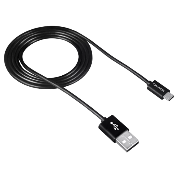 Canyon UM-1B black (Micro USB - USB 2.0) 1м Кабель