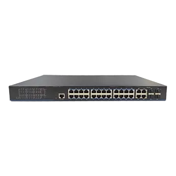 UTEPO UTP3328TS-PSB-L2 L2 PoE+ Комутатор 24 порти керований