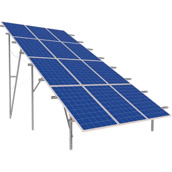 Kripter Domino V3-4 L6200 Кріплення наземної оцинкованої стійки у зборі