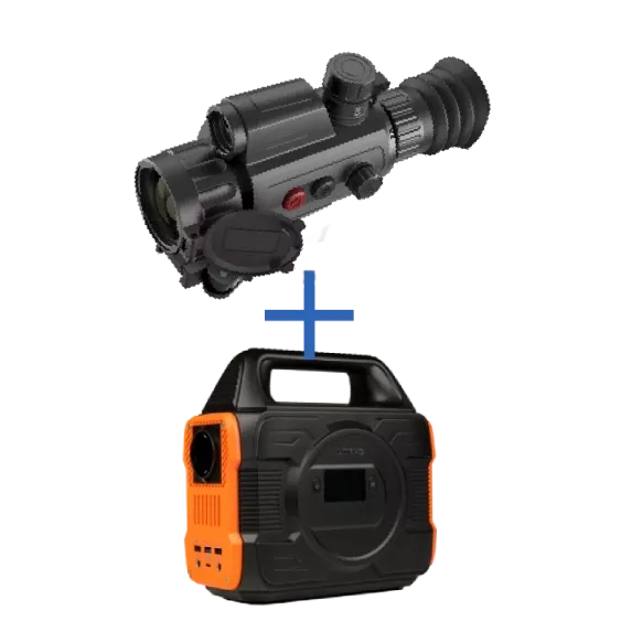 AGM Varmint LRF TS35-640 + UTEPO UPS300 Тепловізор та зарядна станція