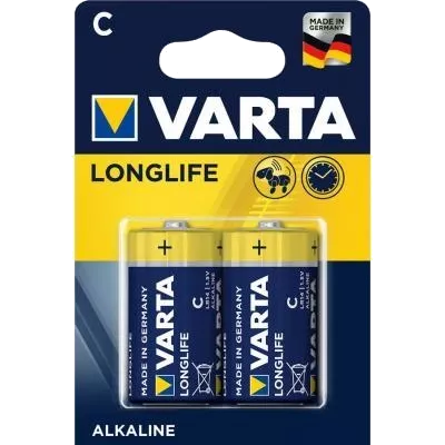 VARTA LONGLIFE C BLI 2 ALKALINE Батарейка