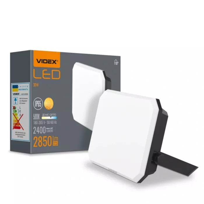 VIDEX F3 30W 5000K 220V LED прожектор