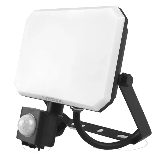 VIDEX F3 30W 5000K 220V LED прожектор с датчиком движения