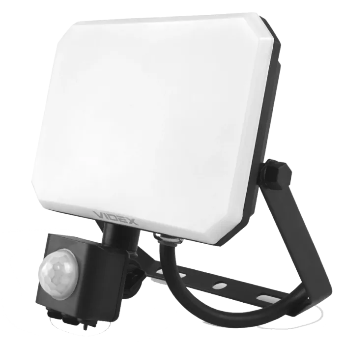 VIDEX F3 30W 5000K 220V LED прожектор с датчиком движения