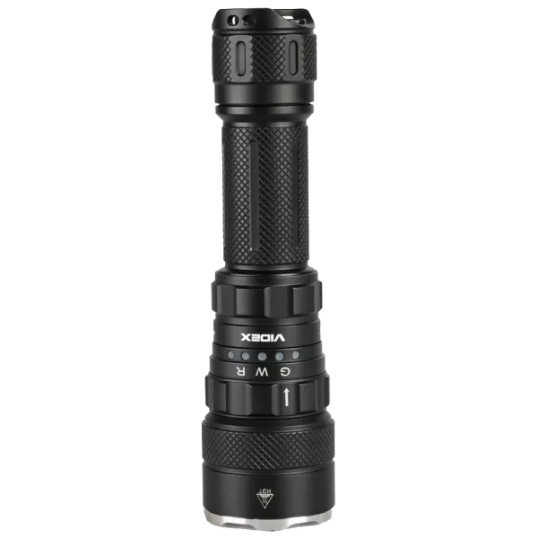 VIDEX VLF-AT255RG 2000 лм RGB-свет IP68 Фонарик