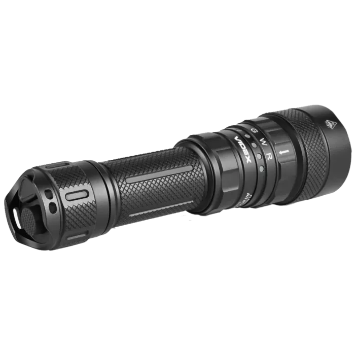 VIDEX VLF-AT255RG 2000 лм RGB-свет IP68 Фонарик