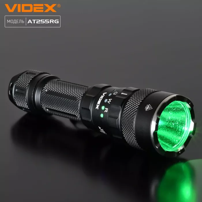 VIDEX VLF-AT255RG 2000 лм RGB-свет IP68 Фонарик