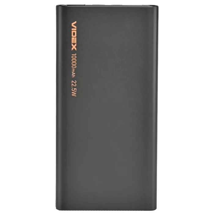 VIDEX VPB-310 22.5W Black 10000mAh Повербанк