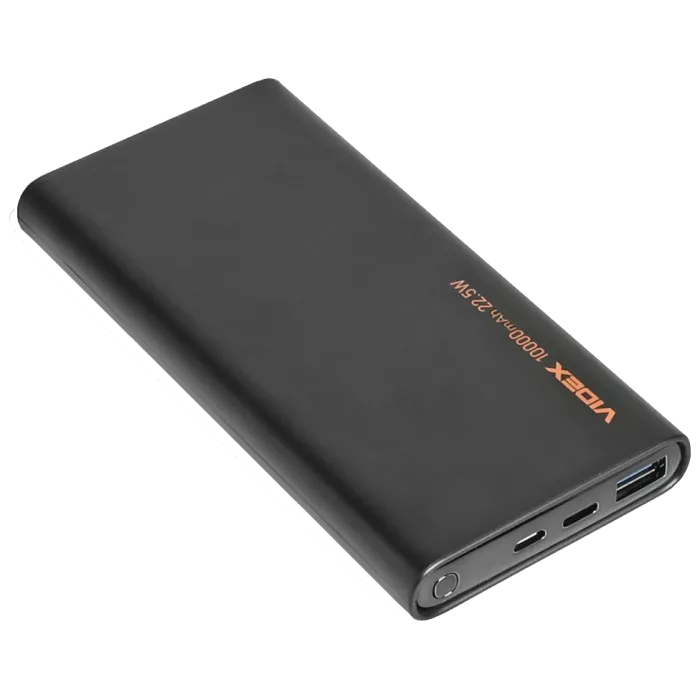 VIDEX VPB-310 22.5W Black 10000mAh Повербанк