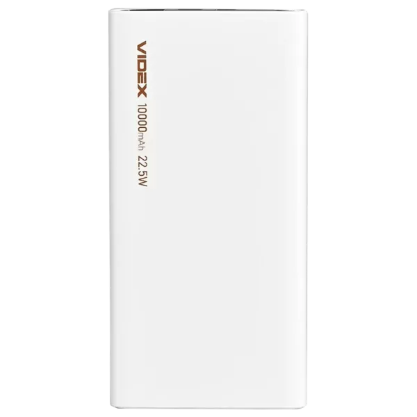VIDEX VPB-310 22.5W White 10000mAh Повербанк