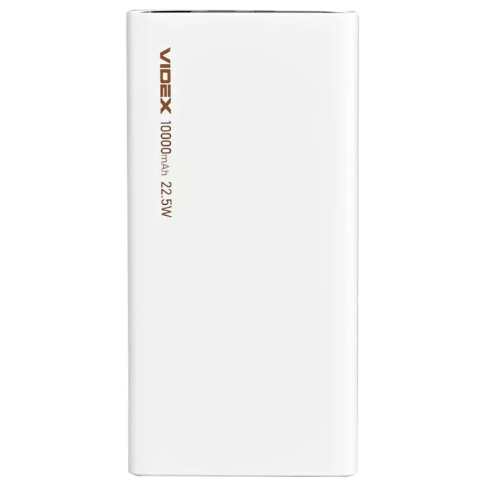 VIDEX VPB-310 22.5W White 10000mAh Повербанк