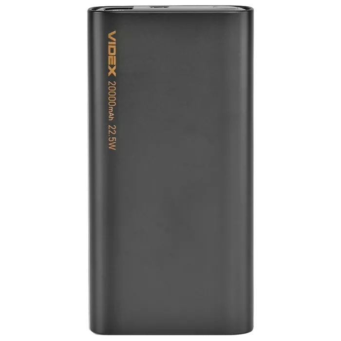 VIDEX VPB-320 22.5W Black 20000mAh Повербанк