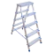 VIRASTAR GORA 2х5 Алюмінієва двостороння драбинка
