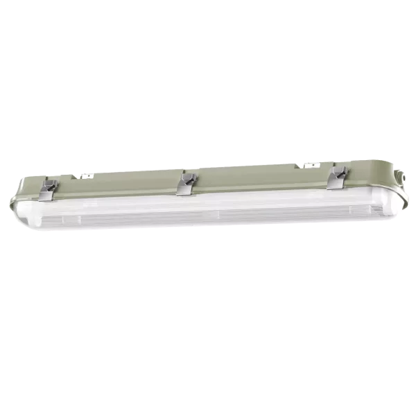 VIDEX 0,6М 220V LED світильник IP65 лінійний під лампу 2хТ8