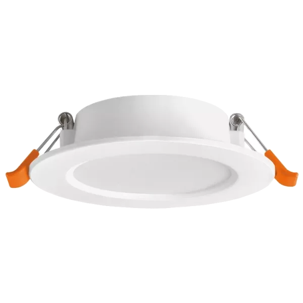 VIDEX 4W 5000K 220V LED світильник Back круглий