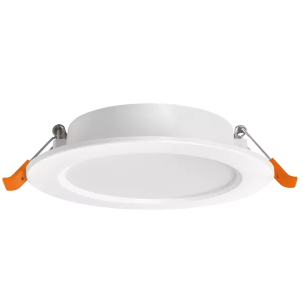 VIDEX 6W 5000K 220V LED світильник Back круглий