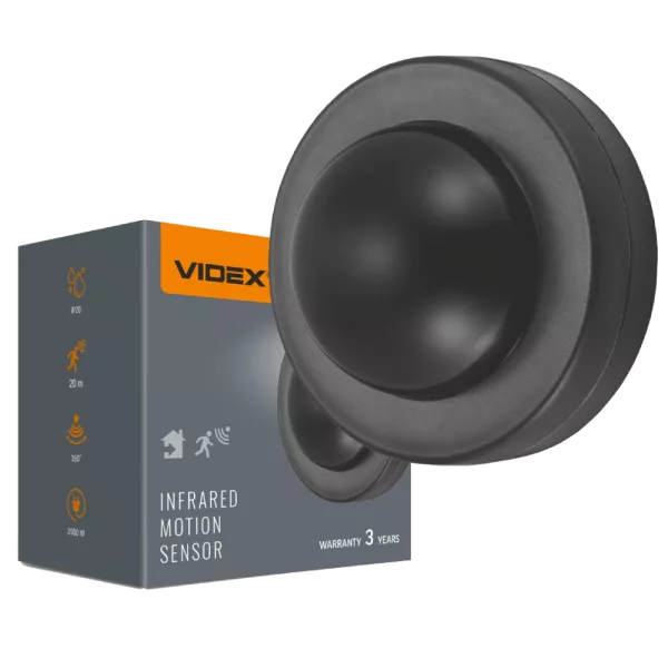 VIDEX VL-SPC46B 2000Вт IP20 Датчик руху та освітленості