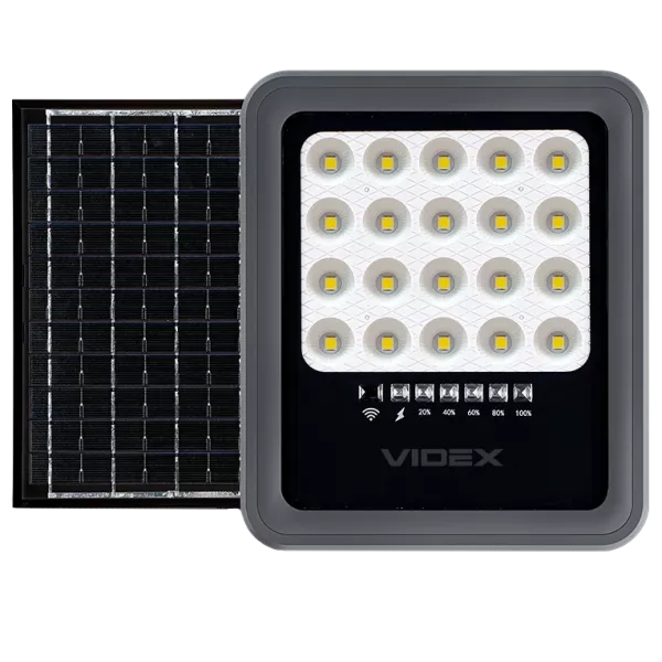 VIDEX 500Lm 5000K 3.2 V LED прожектор автономний
