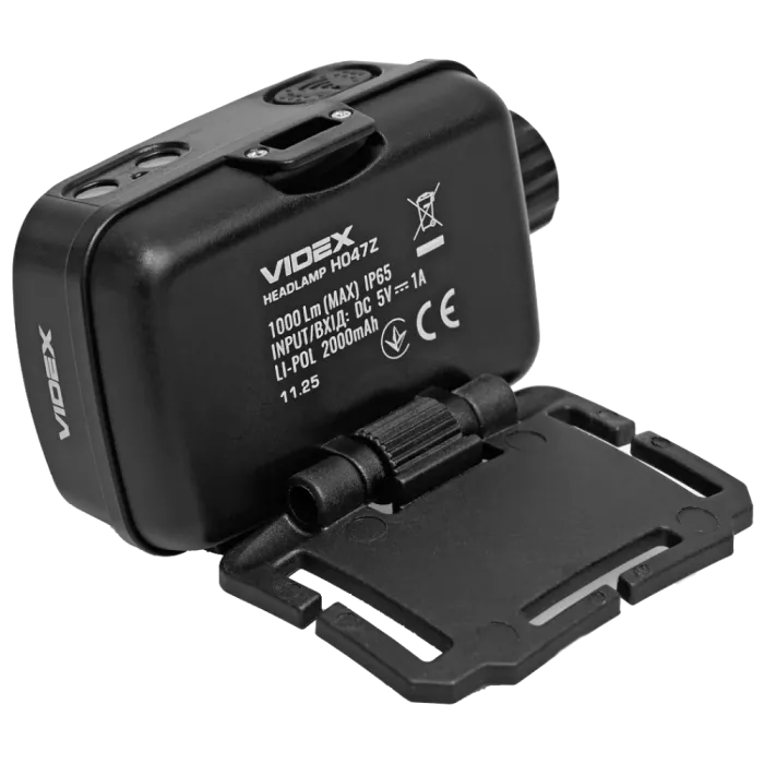 VIDEX VLF-H047Z 1000Lm IP65 Налобный фонарик