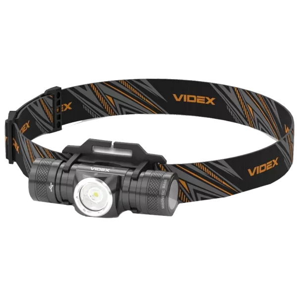 VIDEX VLF-H065A 1200Lm 5000K Налобний світлодіодний ліхтарик