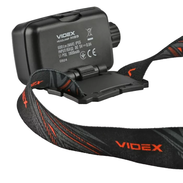 VIDEX VLF-H189 600Lm IP55 Фонарик