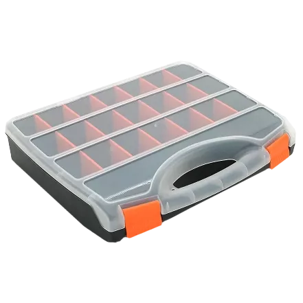 320 х 380 х 70 21 відділень Пластиковий ящик для інструментів