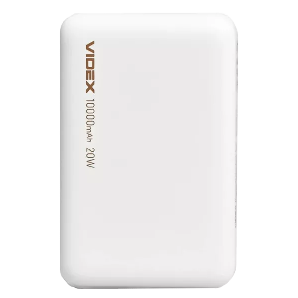VIDEX VPB-331 PD20W White 10000mAh Повербанк