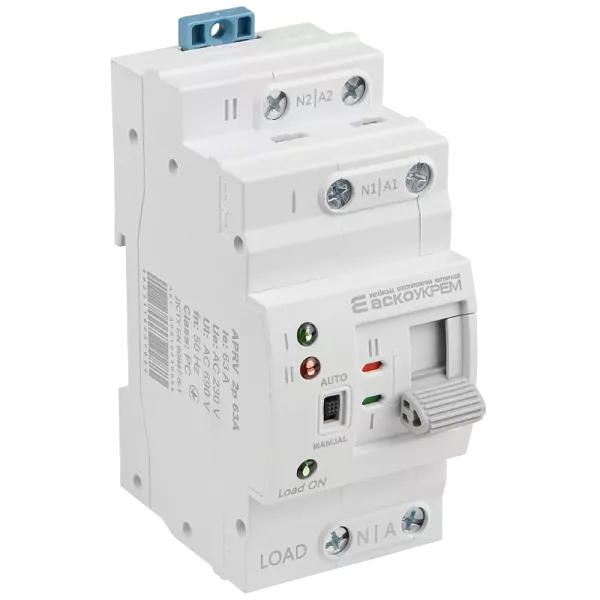 ACKO (I-II) APRV 2p 63A Автоматичний перемикач вводу