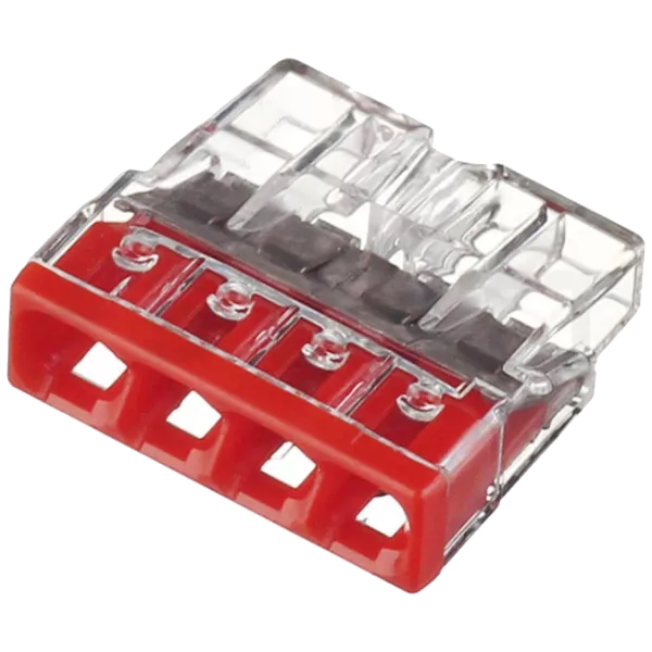 Wago 2273-204 4-дроти 0,5-2,5мм2 (без пасти) Клема