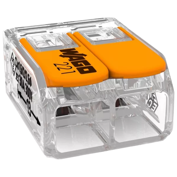 Wago COMPACT 221-612 0,5-6 mm\кв. Клема