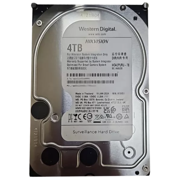 Western Digital WD42PURU-78 4Тб Жорсткий диск внутрішній