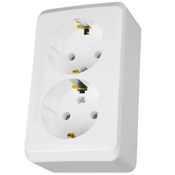 Schneider Electric PRIMA WDE001048 Двойная розетка с заземлением