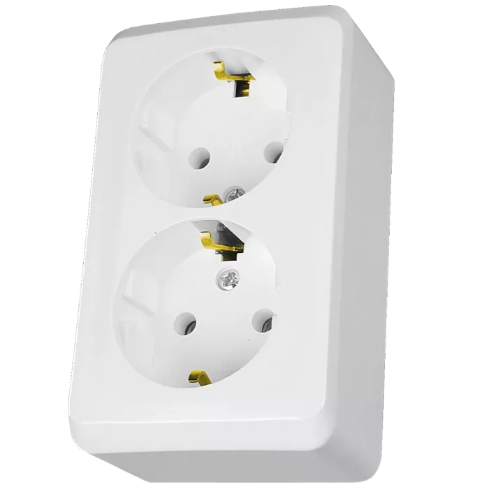 Schneider Electric PRIMA WDE001048 Двойная розетка с заземлением