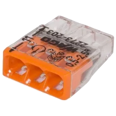 Wago 2273-203 3-пров 2,5мм2 (без пасти) Клема