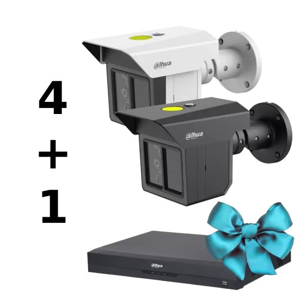 LONG PERIMETER SECURITY KIT 4 +1 Комплект Dahua