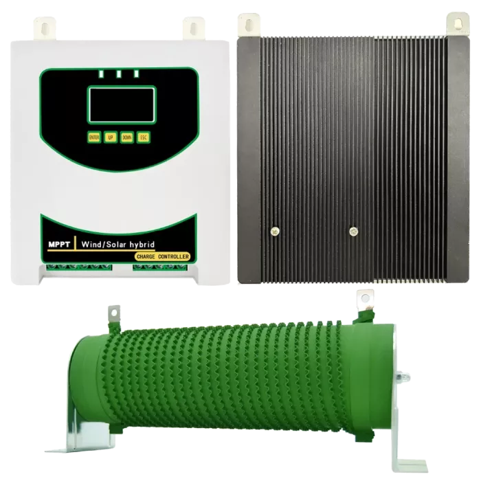 JN-T-MPPT-W1500/S2000-48 Контроллер гибридный ветро-солнечный