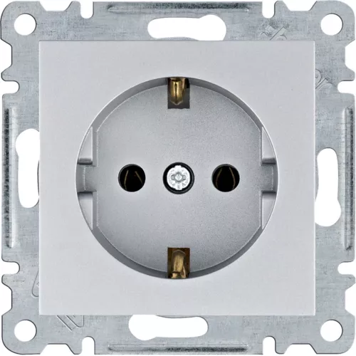 Hager Lumina WL1052 16А/230В Розетка с з/к