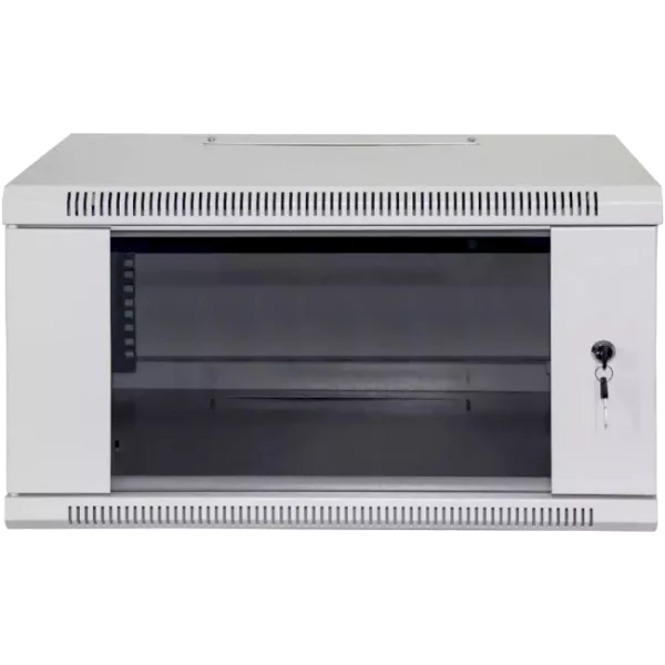 Hypernet WMNC-350-4U-FLAT Шафа коммутаційна настінна 4U 600x350 розбірна