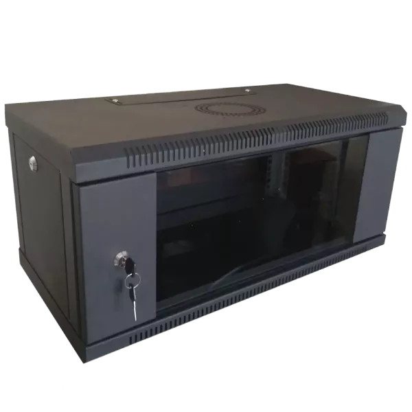 Hypernet WMNC-45-4U-Black Шафа коммутаційна настінна