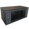 Hypernet WMNC-4U-FLAT-BLACK Шафа коммутаційна настінна 4U 600x450