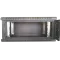 Hypernet WMNC-4U-FLAT-BLACK Шафа коммутаційна настінна 4U 600x450