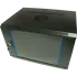 Hypernet WMNC66-12U-FLAT-AC-BLACK Шафа комутаційна настінна 12U 600x600 розбірна чорна