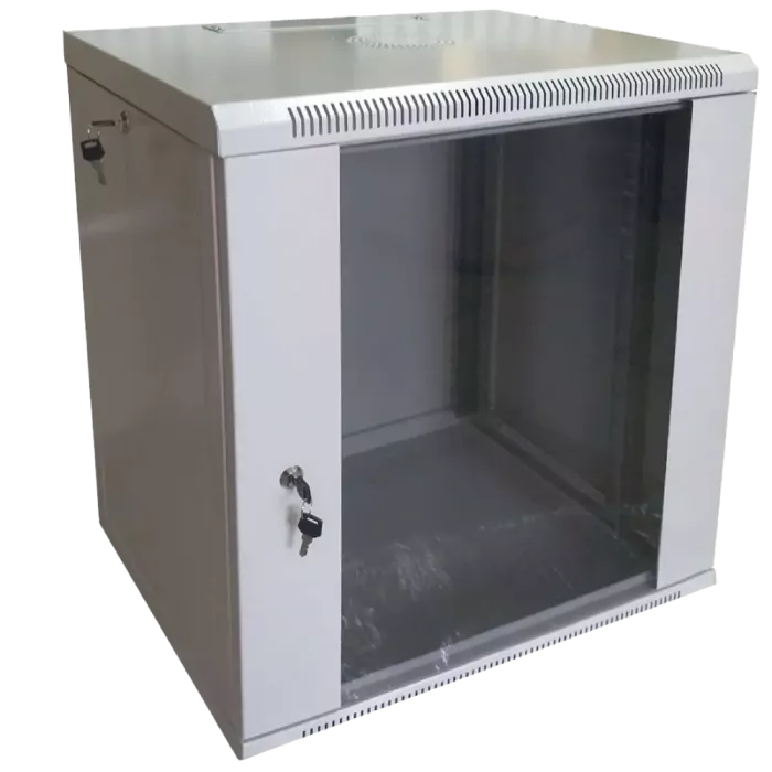 Hypernet WMNC66-12U-FLAT Шафа коммутаційна настінна 12U 600x600 розбірна