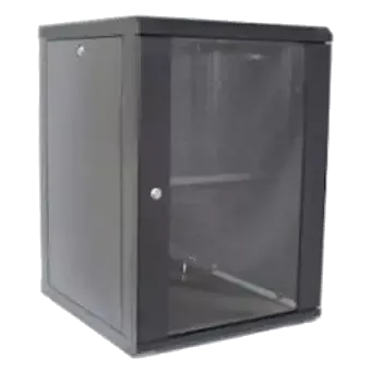 Hypernet WMNC66-15U-FLAT-BLACK Шафа коммутаційна настінна