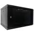 Hypernet WMNC66-6U-FLAT-BLACK Шафа комутаційна настінна