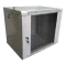 Hypernet WMNC66-9U-FLAT Шафа настінна розбірна 9U 600x600х507 мм