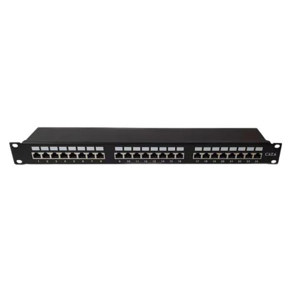 EServer WT-2084-CAT 6 Патч-панель незаповнена під кейстоуни, STP, 1U