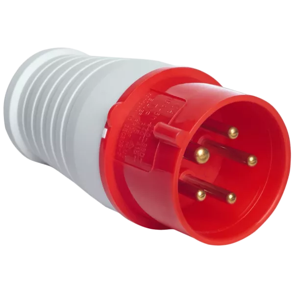 UEA 015 16А 380В 3Р+N+Е IP44 Вилка переносна