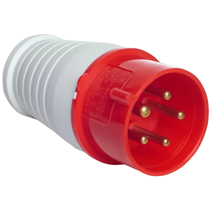 UEA 015 16А 380В 3Р+N+Е IP44 Вилка переносна